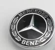 Replacement 38mm A0008171901 Front grill Badge emblem logo for Mercedes benz AMG A B C D E V S CLASS CLE CLA GLA  W205 W213 Silver