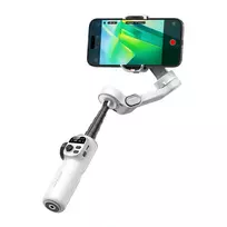 Aochuan Smart X2 išmaniojo telefono stabilizatorius, baltas