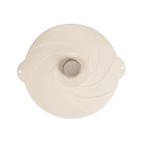 Bowl Silicone Cover Reusable Strong Sealing Multifunctional Containers Lid for Plates Pots beige