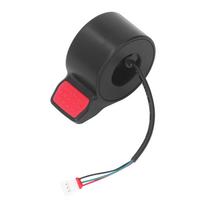 Electric Bike Thumb Throttle ABS Finger Throttle Thumb Accelerator Replacement Part for Electric Scooter black