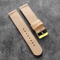 18mm 20mm 22mm 24mm Quick Release Canvas Watch Straps Nylon Band Men Women Replacement Watchbands for Smartwatch Aaccessories 24mm black