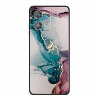 For Motorola Edge 40 Neo Phone Case Bumper Silicon TPU Cover For Moto Edge40 Case Marble Soft Funda on Motorola Moto Edge 40 -Motorola Edge40 Neo gray