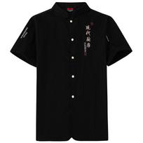 Vyriški virtuvės drabužiai ilgomis rankovėmis virėjo uniforma, vyriška apranga XL black