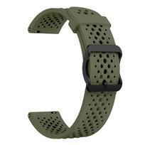 22mm Silicone Strap For Xiaomi Watch S4 Sports Band For Mi Watch 2 Pro/S3 S2 46mm S1 Active Bracelet Soft Breathable Watchband 1PCS 22MM armijos žalia spalva