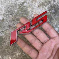 Metal Grille Emblems & Modified Rear Badge Stickers Stickers red