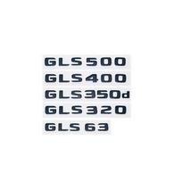 ABS Automobilio Bagažinės Raidės Logotipas Emblema Lipdukai Mercedes Benz GLS Klasės GLS400 GLS500 GLS550 GLS450 GLS350 X166 X167 4 MATIC black