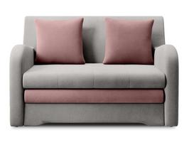 Sofa Ario, pilkos/rožinės spalvos