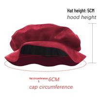Tudor Flat-top Imitation Suede Beret - Renaissance Festival Accessory for Men & Women One Size black