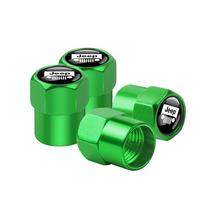 4pcs Car Wheel Tire Valve Caps Stem Case With Emblem For Jeep Renegade Wrangler jk Gladiator Compass Grand Cherokee Auto Styling