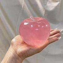 Squishy Green Apple Stress Ball Soft Fidget Sensory Toy For Adhd  Slow Rebound Squeeze Toy For All Ages Christmas Gift pink