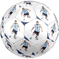 Argentinos Messi šventės Dydis 5 Futbolo kamuolys Mašininio siuvimo Patalpų/Lauko Treniruotėms ir Varžyboms Futbolo Aksesuarai zq gray