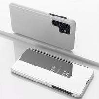 Išmanusis veidrodinis atverčiamas dėklas Samsung Galaxy A16 A26 A36 A56 A55 A35 A15 A54 S22 S23 FE S24 Ultra Plus S25 Edge PU dangtelis For Galaxy A54 5G