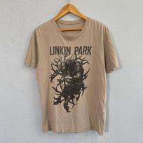 Linkin Park Band Shirt - Vintage Style Graphic Tee - Alternative Rock Metal Concert Merch - Beige Tan Music Apparel - Unisex Top Size Medium 140 gray