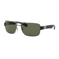 RAYBAN Polarized Glasses Eyewear Alloy Aviator Pilot Sunglasses Unisex 0RB3522-004-9A pilka spalva