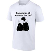 Sometimes all we need is a hug love affection shirt XXL black