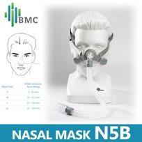 BMC nosies kaukė N5B skirta CPAP Auto CPAP BPAP ventiliatoriui L gray