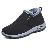 Žieminiai sniego batai vyrams kasdieniai užslidinami aulinukai šilti kailiniai patogūs sportbačiai neslidūs Botas vyriški batai Zapatos Hombre2024 44 gray