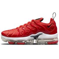 Nike Air VaporMax Plus Čilės raudonumo moteriški sportbačiai Juodi balti DO1160-600 42 red