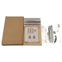 Fast Weaving Machine for Quick Tapestry and Scarf Crafting Featuring Metal Frame Easy Assembly Without Tool Required 1 gray