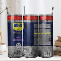IM-OLD/WD-40 Themed Stainless Steel Tumbler Set, 20 oz, Insulated Travel Cups with Straws 20oz gray