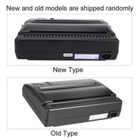 Professional Tattoo Transfer Copier Thermal Stencil Paper Printer Machine black