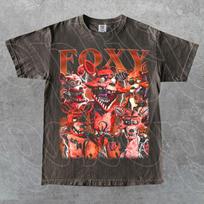 Limited Foxy Five Nights At Freddy's Vintage T-Shirt, Gift For Woman and Man Unisex T-Shirt FD 130 brown