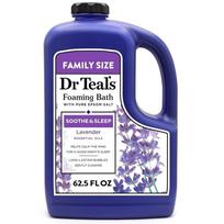 Dr. Teal's Epsom Salt Bubble Bath Bomb Lavender Soothing 1 pcs 1.848L blue