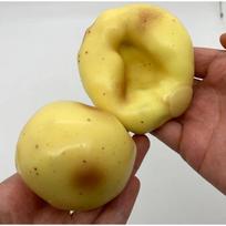 Crunchy Squishy Potato Stress Ball Squeeze Toy Crispy Potato Squishy Fidget Ball Handmade Round Blocks Filled Asmr For Adult