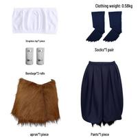Demon Slayer Halloween Cosplay Set: Tanjiro, Nezuko, Zenitsu, Inosuke Characters black