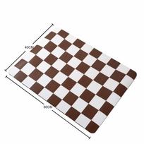 1PCS 40X60CM Kitchen Draining Non-Slip Kitchen Countertop Absorbent Coaster Anti-Slip Rubber Base Bowl Plate Cup Pad 2 white