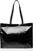 Kangol Lou Tote Bag, Sub-Bag, Multi-Bag, Large Capacity, Lightweight, Laminated Cotton, 250-9552, Black gray