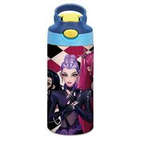 Anime Animacinis Kpop Demono Medžiotojai Rumi Zoey Mira Spausdintas Nerūdijančio Plieno Vakuuminis Termosas Vandens Puodelis 301-400ml blue
