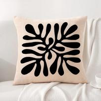 Klasikinės Modernios Gėlės Pagalvės Užvalkalas Vasaros Vėsuma Lino Audinys Dvipusis Spausdinimas Pagalvės Užvalkalas Sofos Namų Dekoras Dovana 30x30cm 12x12in