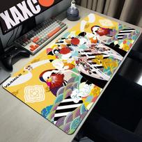Varmilo Didelis Žaidimų Pelės Kilimėlis XXL Kompiuterio Pelės Kilimėlis PC Žaidėjo Pelės Kilimėlis Nešiojamo Kompiuterio Pelės Kilimėlis Pelės Kilimas Klaviatūros Kilimėlis Stalo Kilimėlis 30cmx60cm(11.8x23.6inch) white