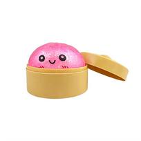 Colorful 6 Styles Glitter Dumpling Glitter Dumpling Squishy With Box Dumplings Sensory Squeeze Toy For Stress Relief Toys