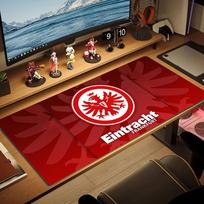 Eintracht Frankfurt Large Size Mouse Pad Large Gaming Table Cushion Non-slip Laptop Tablet Big Mousepad XXL Mat Mini PC Playmat With Lock edge 30cmx60cm(11.8x23.6inch) brown