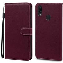 Redmi7 dėklas Redmi Note 7 dėklui Odinis piniginės tipo atverčiamas dėklas Xiaomi Redmi Note 7 viršeliui Note7 Pro apsauginis Fundas Coque Etui For Redmi 7