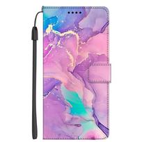 Skirta Samsung Galaxy A16 5G dėklas Mielas piniginė atverčiamas odinis telefono dėklas GalaxyA16 A16 A 16 4G stovas Knygos tipo dangtelis Magnetinis krepšys Naujas Galaxy A16 4G&Case & Strap pink