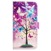 Coloured Drawing Wallet Case for ZTE Optus X Pro 2 X Value A73 A56 A55 A53 A52 A36 A35E A35 Luxury Stand Card Flip Phone Cover ZTE Optus X Pro 2 5G pink