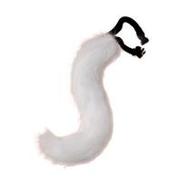 Anime Animal Tail Cosplay kostiumai Rekvizitai Katės Lapės Pliušinės uodegos Vaidmenų žaidimas Helovino vakarėlis Kawaii Priedai brown