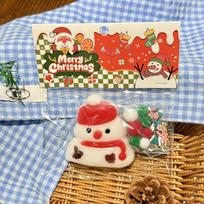 Christmas Lovely Taba Squishy Toys Santa Claus Snow Man Fidgets Toys Squeeze Stresses Relief Paw Squishies Party Favors red