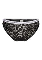 Calvin Klein Underwear Moteriškos kelnaitės juoda / balta