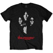 Men's Stooges Group Shot Slim Fit T-shirt X-Large Black 2XL gray