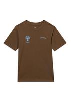 Jack & Jones Junior Marškinėliai 'JJTRADITION' dangaus žydra / ruda