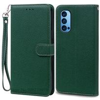 Reno4 Reno 4 Pro dėklas OPPO Reno 4 Pro 5G dėklui Piniginė Atverčiamas Odinis Dėklas OPPO Reno 4 4G dėklui Reno4 Pro 5G telefono dėklas Etui Reno4 Pro 4G black