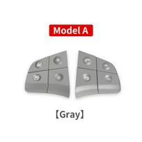 New Car Multi-function Steering Wheel Switch Buttons Phone Control Key For Mercedes Benz W164 W251 W245 R300 ML320 GL350 B200 Model A Gray