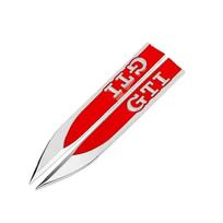 2pcs 3D Metal Car Fender Side Wing Emblem Badge AS6 Sticker For Volkswagen GOLF 5 Tiguan Polo Golf 6 Golf 7 Jetta Accessories