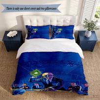 Megadeth 3‑Piece Bedding Set Soft Microfiber Duvet Cover Pillowcases Comfortable Bed Linen for Bedroom Decoration 140cmx200cm