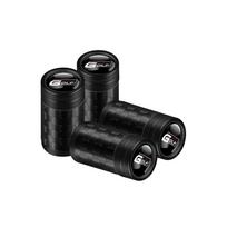 4pcs Carbon Fiber Car Styling Wheel Tire Valve Caps Stem Covers Accessories For Volkswagen R Line GTI Golf Lavida X1 Magotan Passat