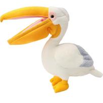 Bird Ultra Soft Pelican Pouch Beak Squishy Cartoon Pelican Adorable Design White Color Soft Animal Dolls Birthday Gifts